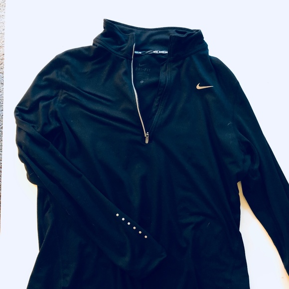 Nike Pro Running Long Sleeve Top - Picture 2 of 3